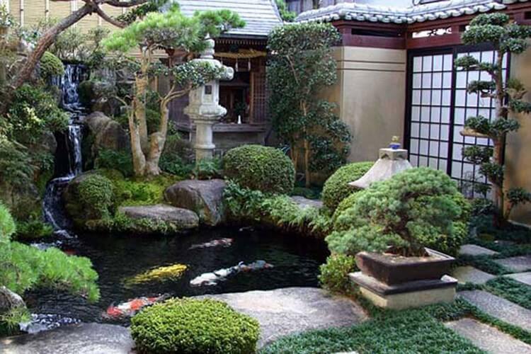 thiết kế sân vườn đẹp 14