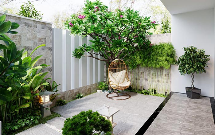 thiết kế sân vườn đẹp 20