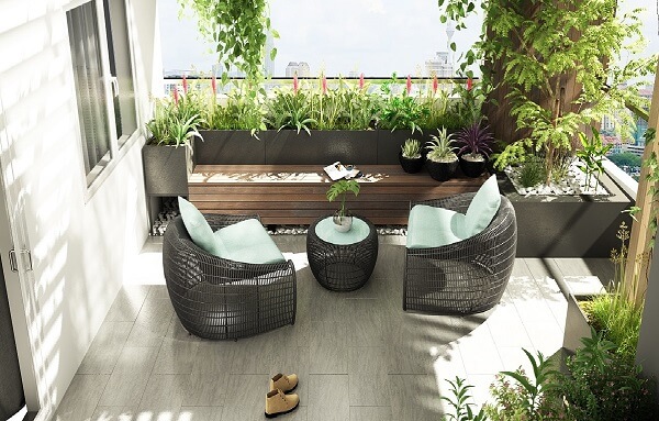 thiết kế sân vườn đẹp 25